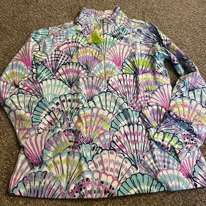 Lilly Pulitzer Oh Shello captains popover
